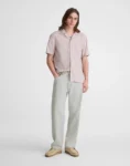 Men Light Grey Relaxed Straight Fit Casual Denim Jeans Printnewmerch