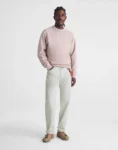 Men Off White Tapered Fit Casual Denim Jeans Printnewmerch