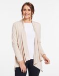 Beige Printnewmerch Orvella Luxe Wrap Long Sleeve Lightweight Fashion Cover Up 1 | Printnewmerch beige-teecaring-orvella-luxe-wrap-long-sleeve-lightweight-fashion-cover-up-e5dLu.jpg