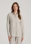 Stone Printnewmerch Avenora Relaxed Single Pocket Long Sleeve Blouse 1 | Printnewmerch stone-teecaring-avenora-relaxed-single-pocket-long-sleeve-blouse-pMciE.jpg